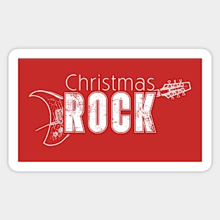 Christmas Rock // White Sticker